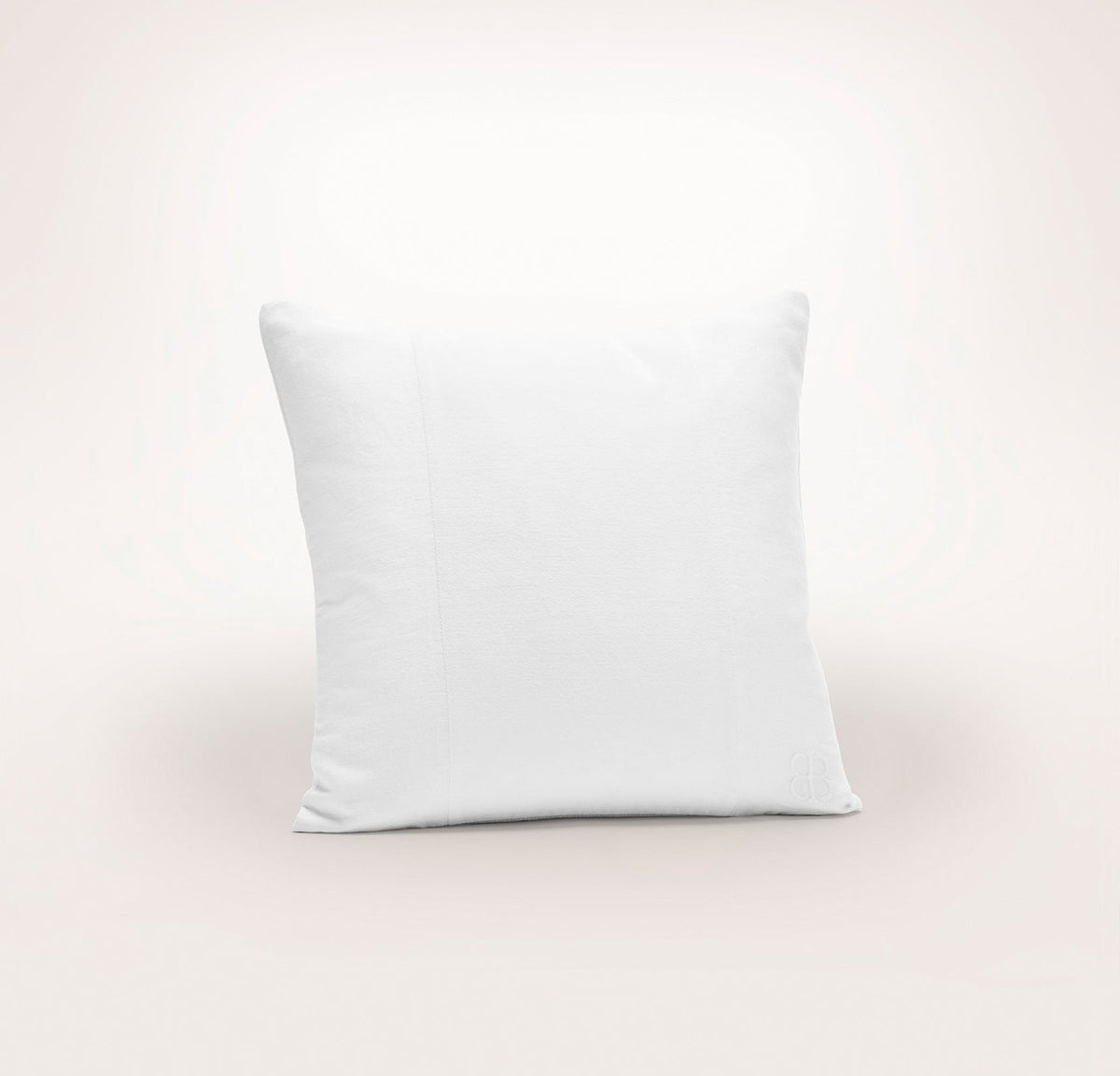 Linen Velvet Paneled Pillow Cover
