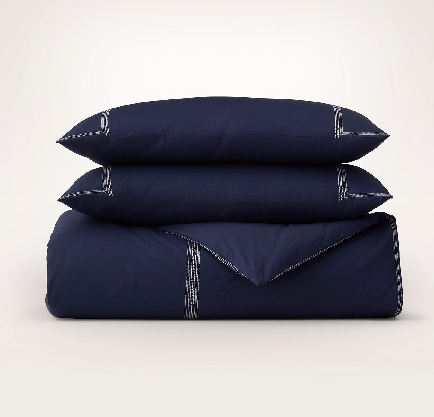 Percale Embellished Duvet Set