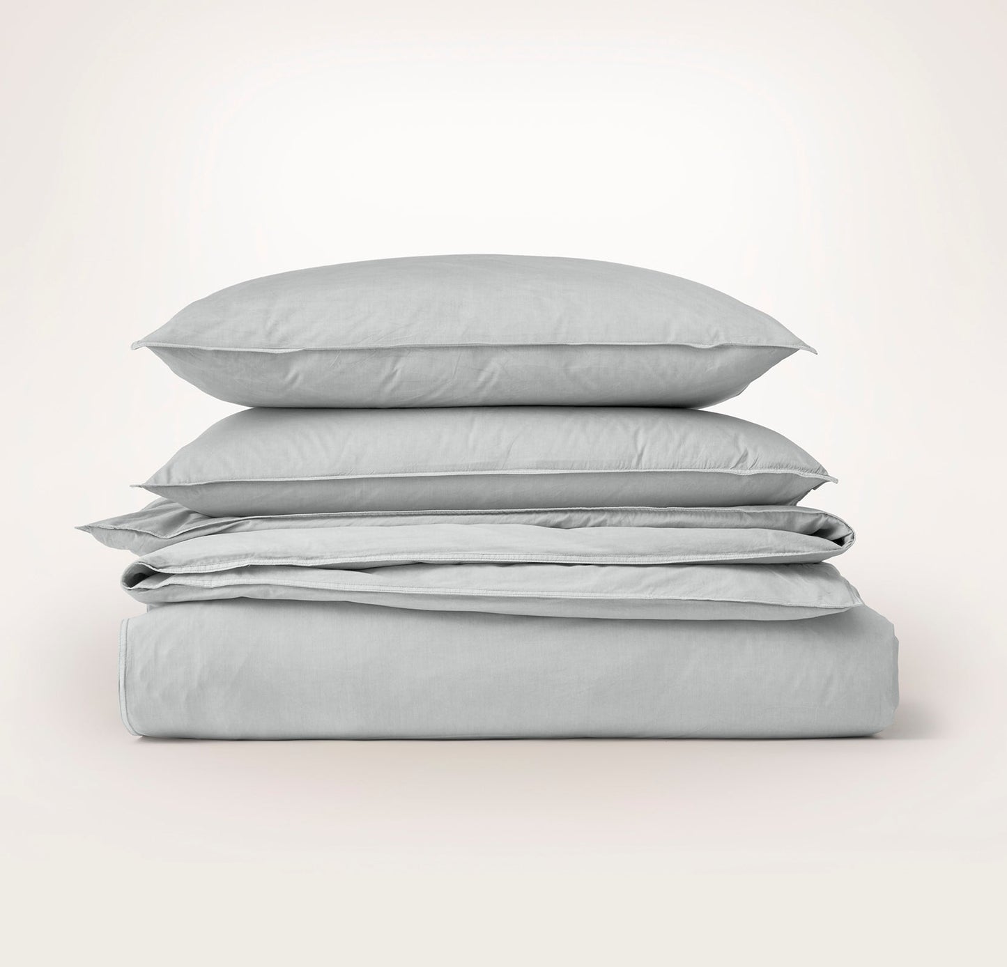 Percale Vintage Washed Duvet Set