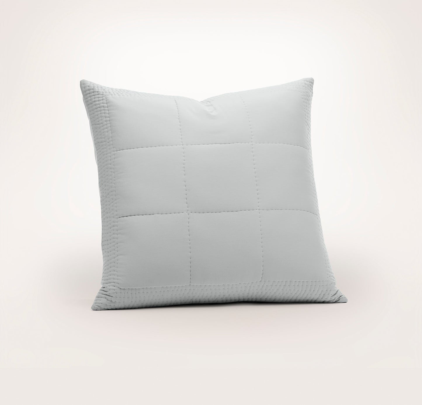 Signature Handstitched Quilted Sham - Shore - Euro