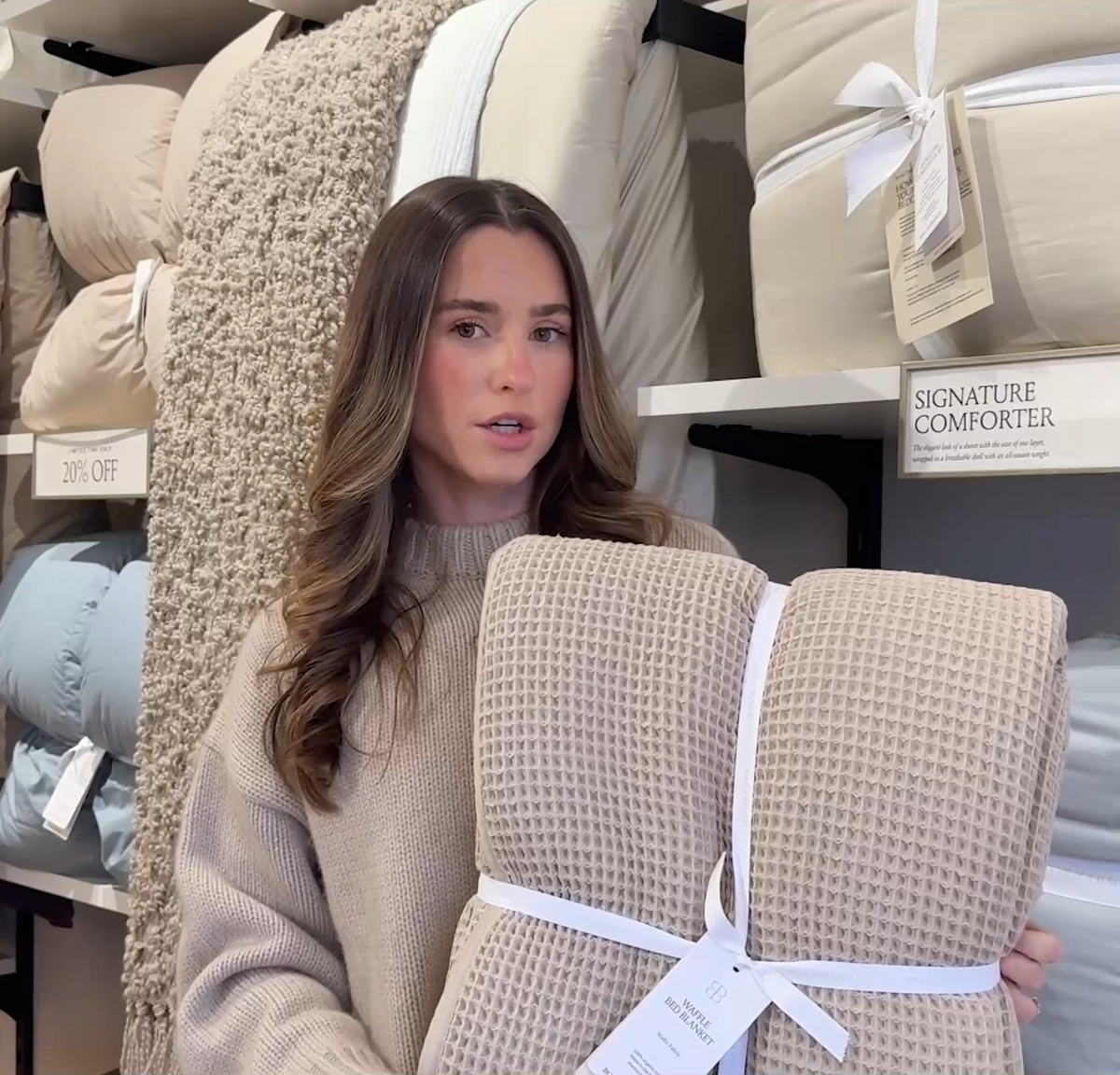 Waffle Bed Blanket