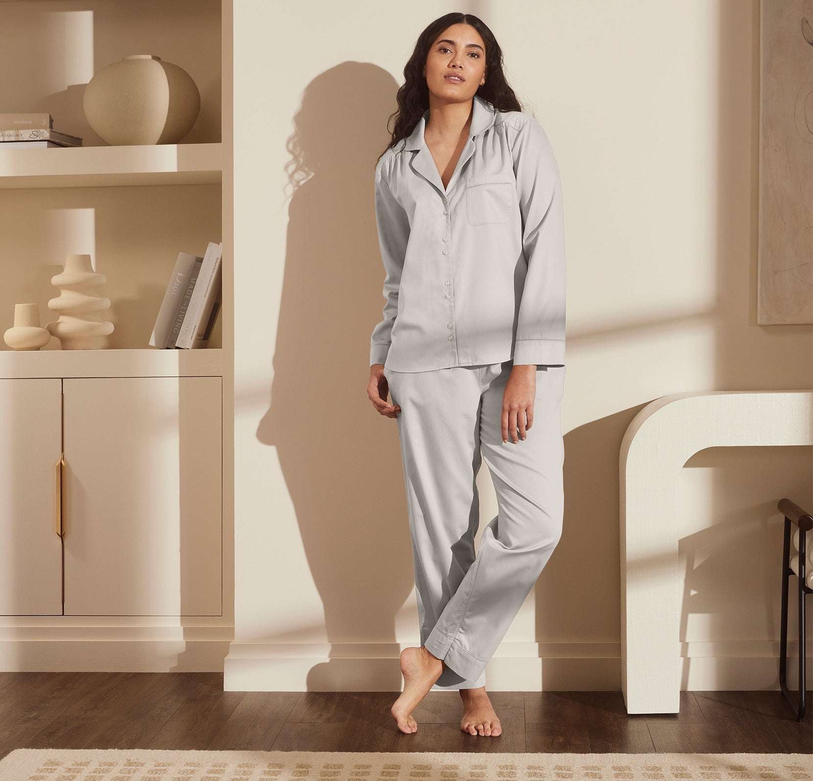 Signature Long Sleeve & Pants Pajama Set