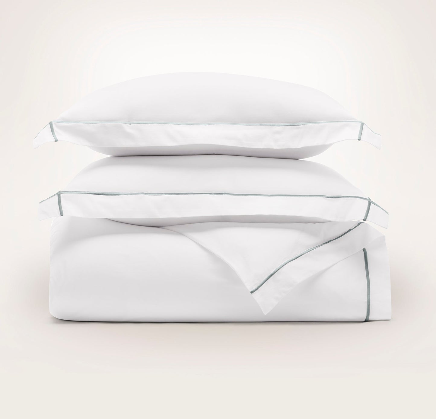 Percale Embellished Duvet Set