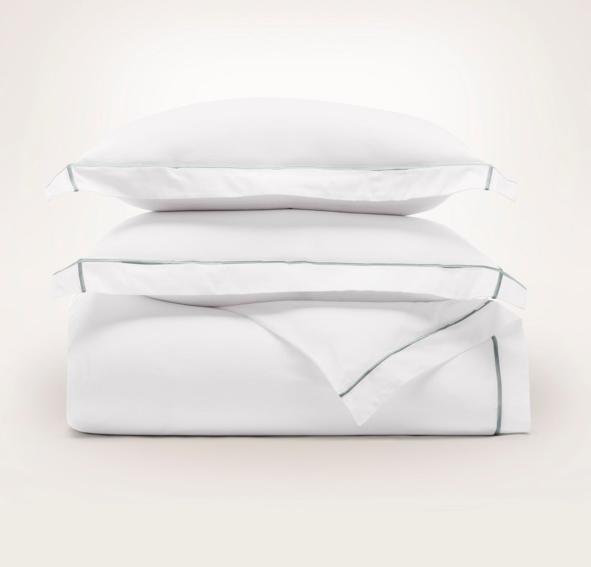 Percale Embellished Duvet Set