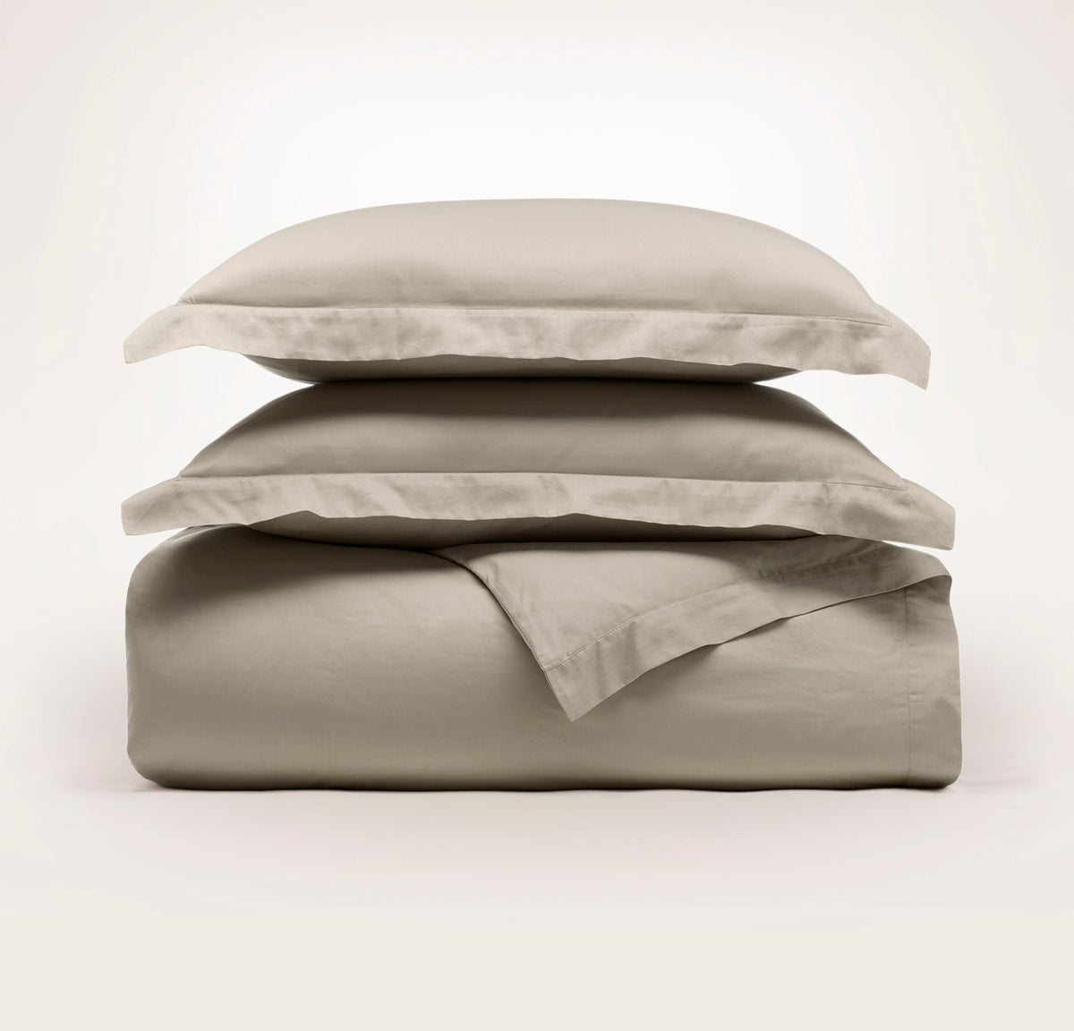 Percale Hemmed Duvet Set
