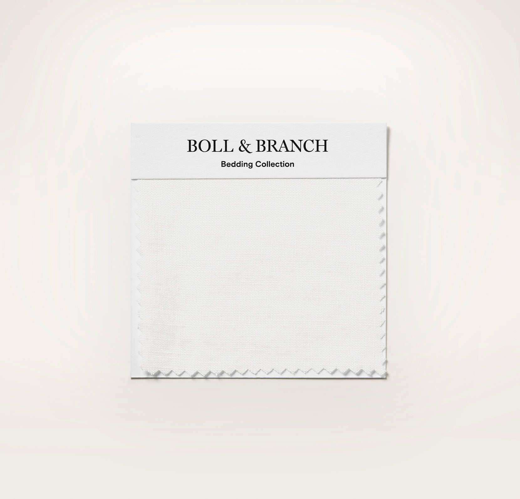 Linen Fabric Swatch - White