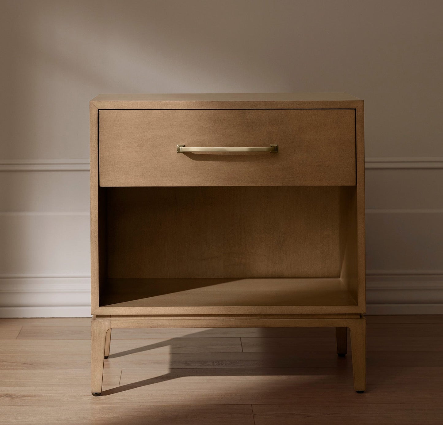 Nightstands - Bluff - Brass - 1-Drawer