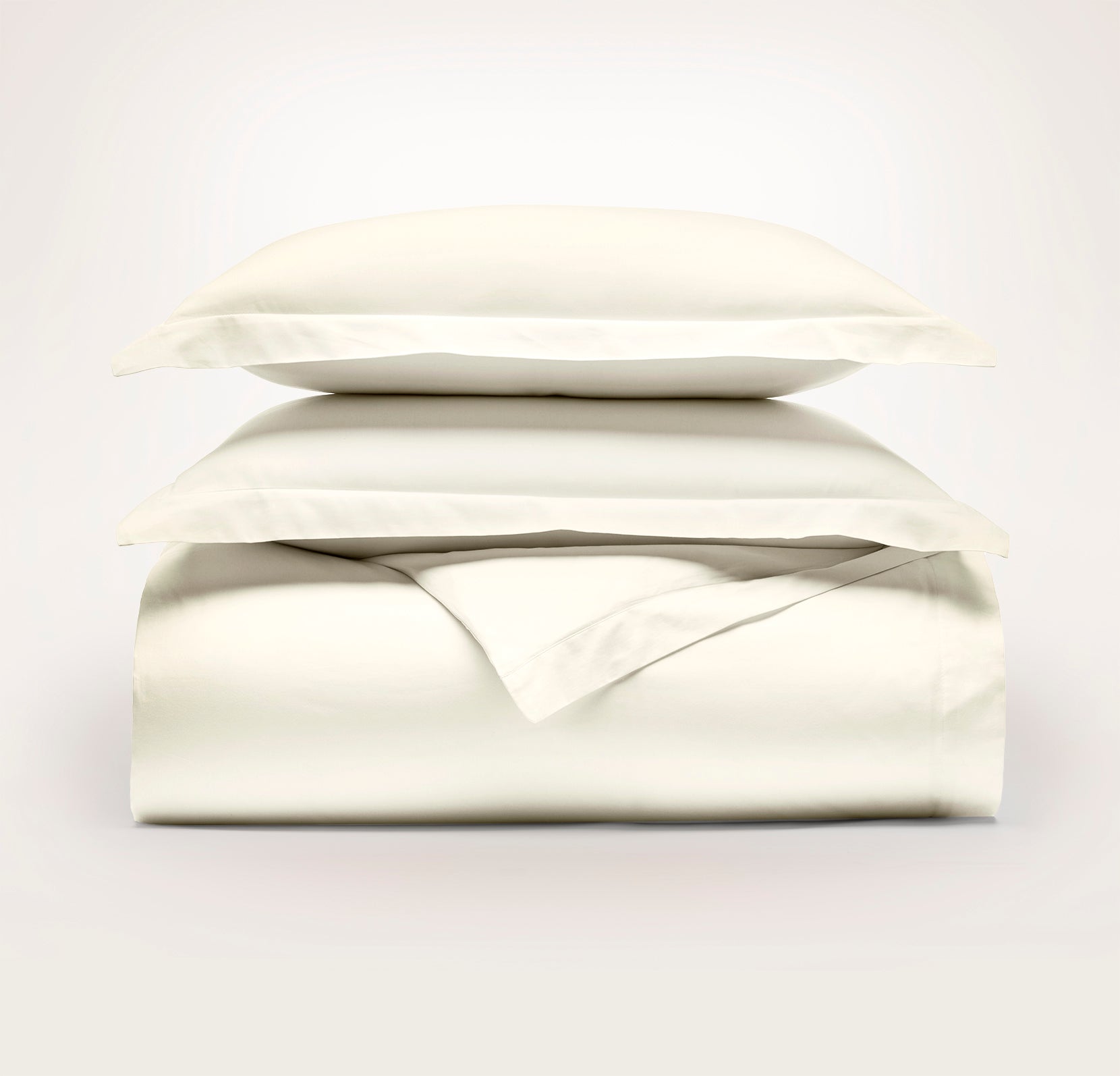 Percale Hemmed Duvet Set