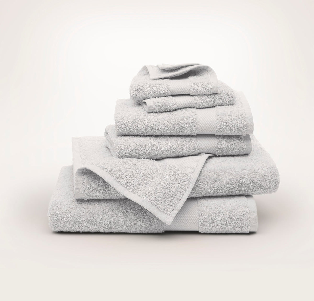 Plush Bath Towel Sets - Pewter