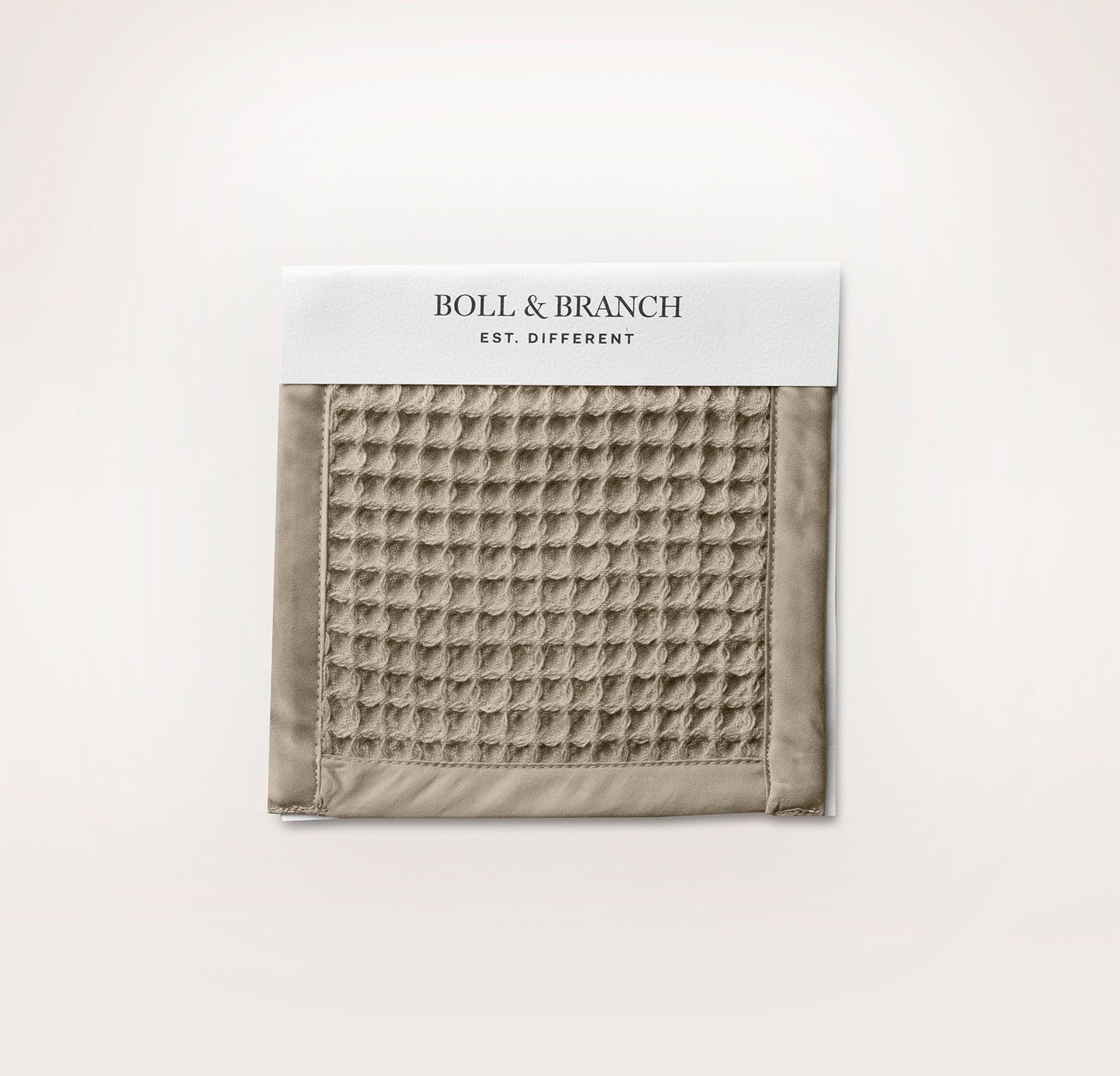Waffle Fabric Swatch - Oak