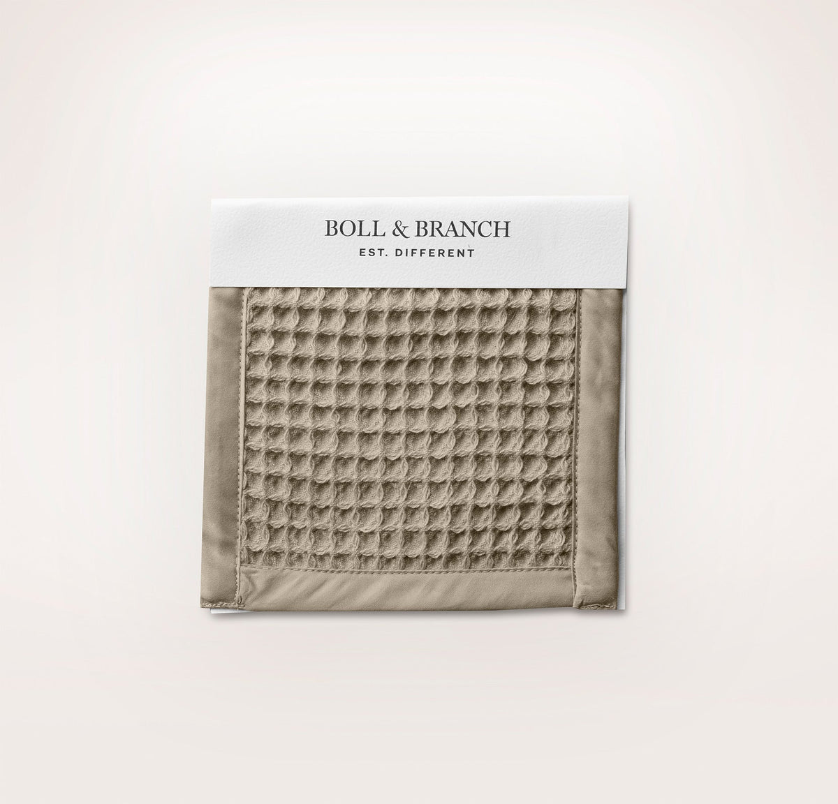 Waffle Fabric Swatch - Oak