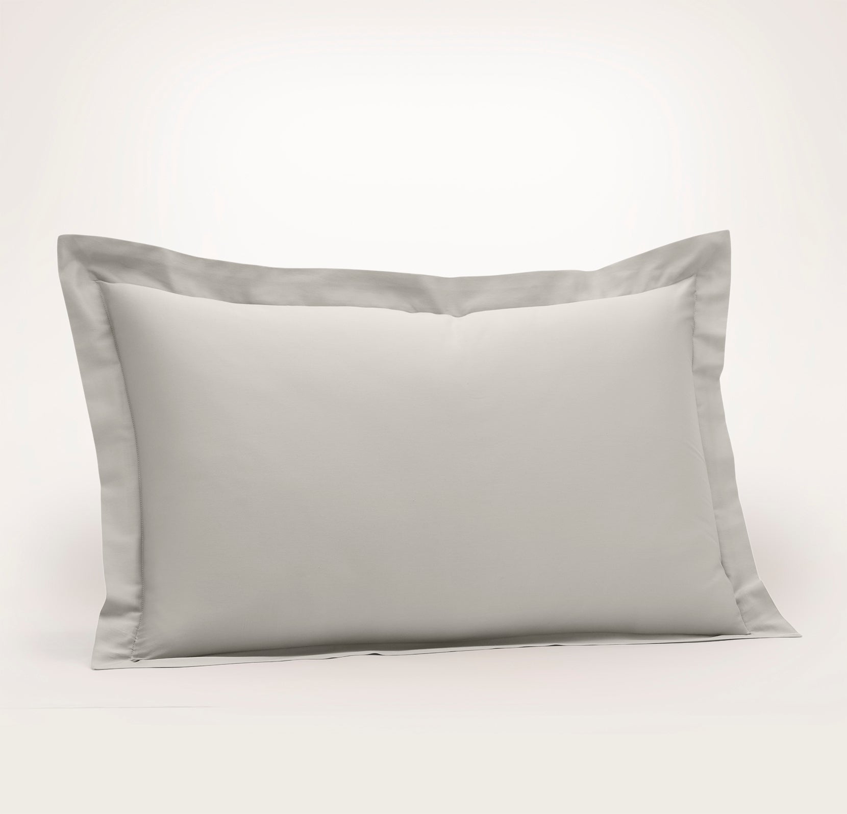 Signature Hemmed Sham - Pewter - King