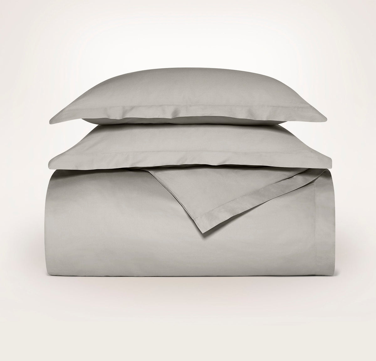 Percale Hemmed Duvet Set