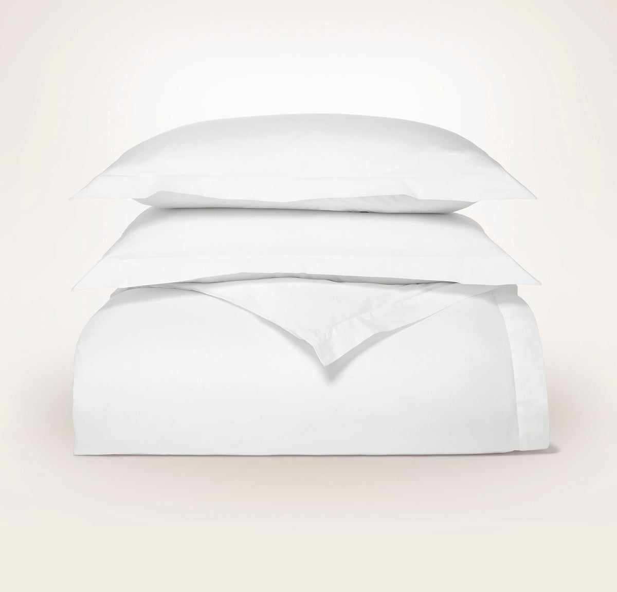 Percale Hemmed Duvet Set