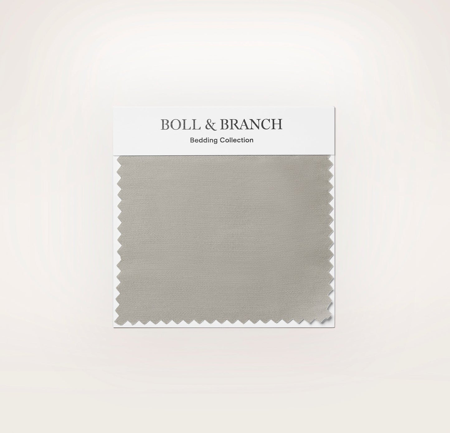 Percale Hemmed Fabric Swatch - Pewter
