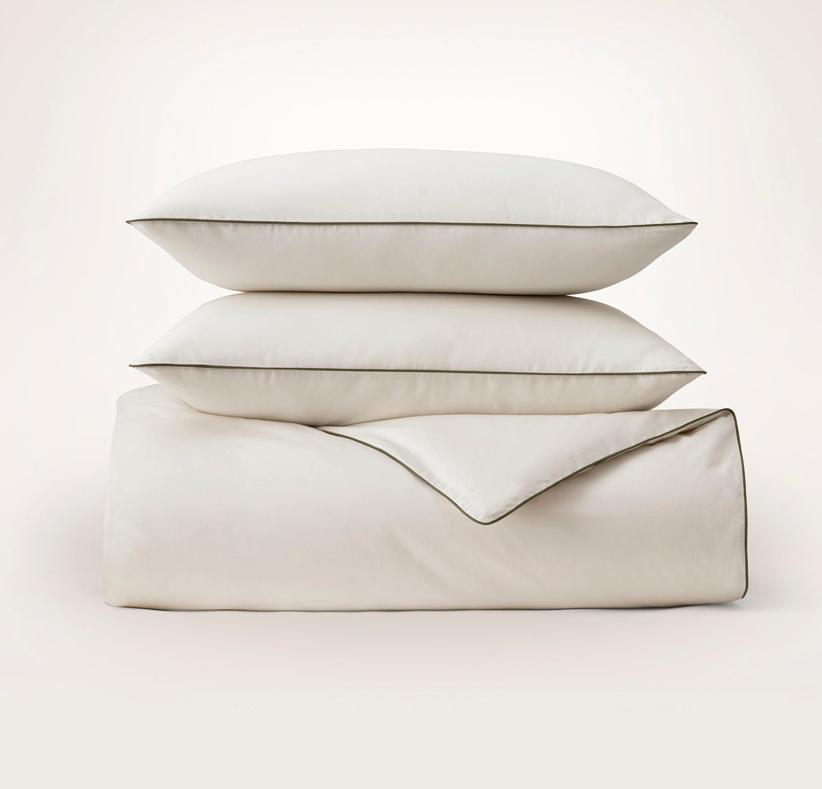 Percale Embellished Duvet Set