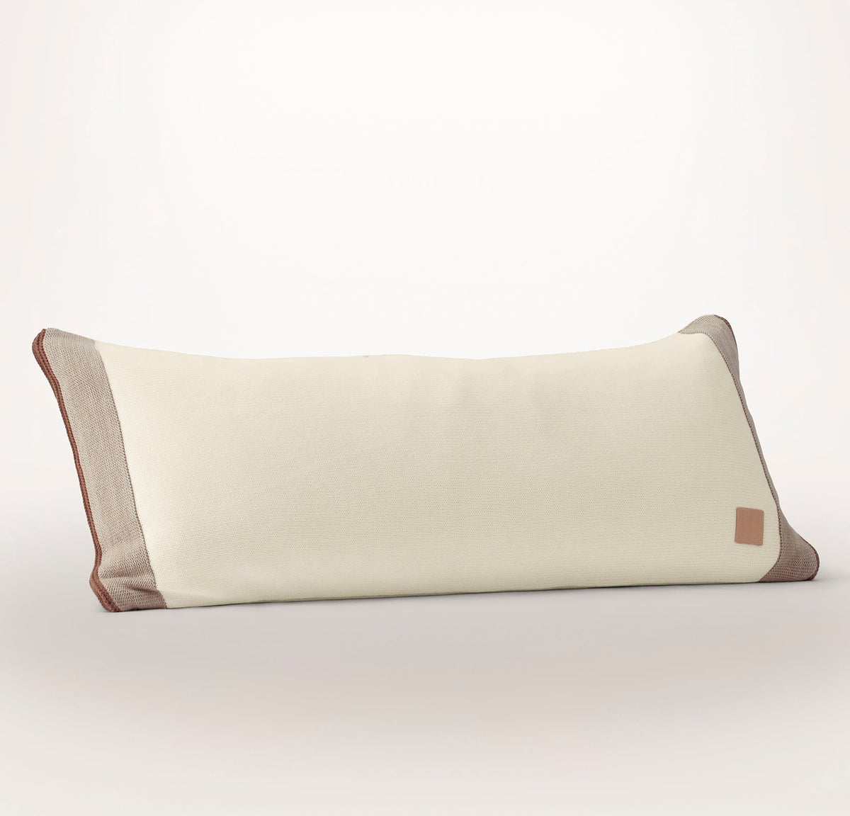 Court Knit Pillow Cover - Cream