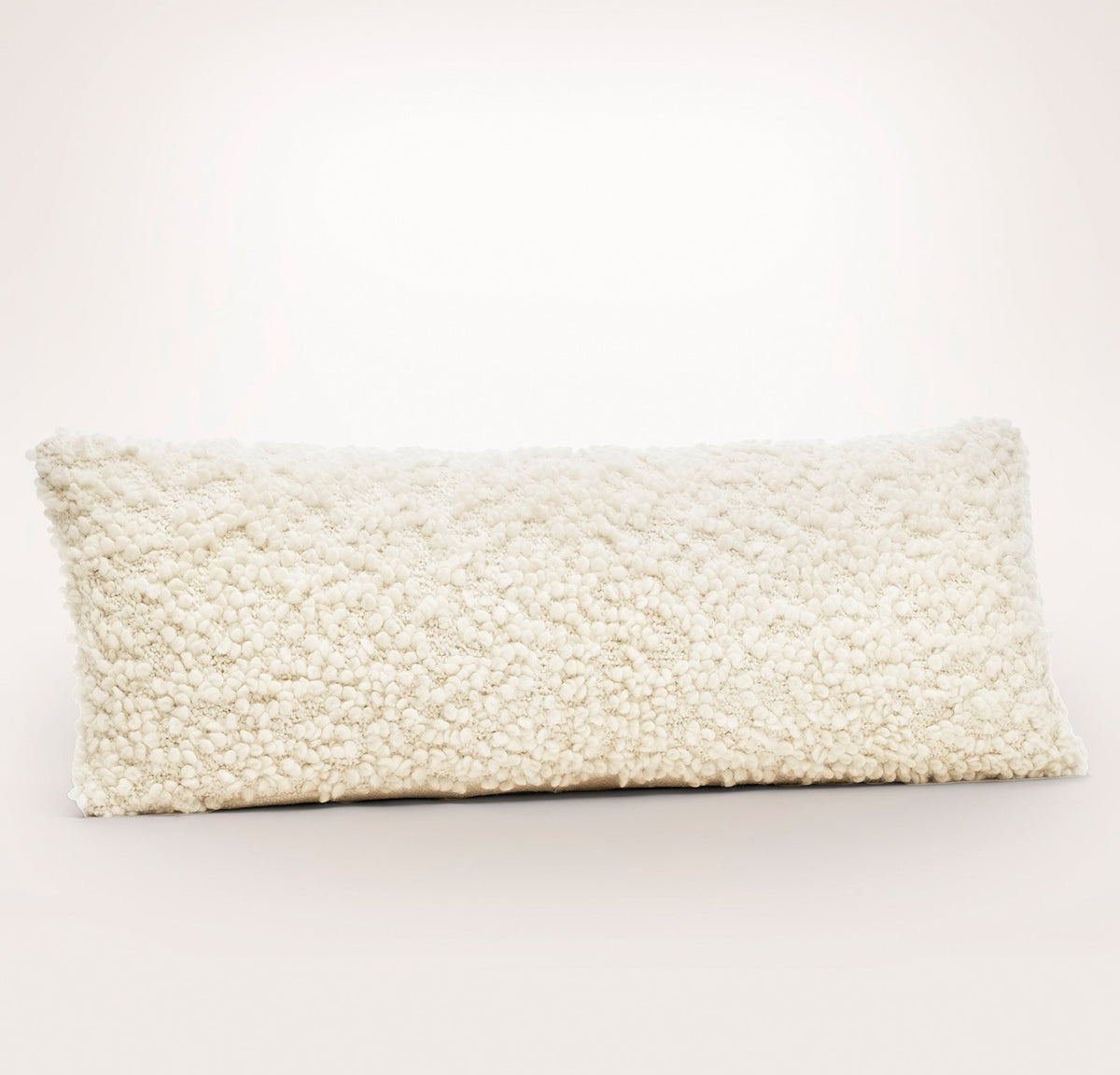 Cozy Bouclé Pillow Cover - Cream