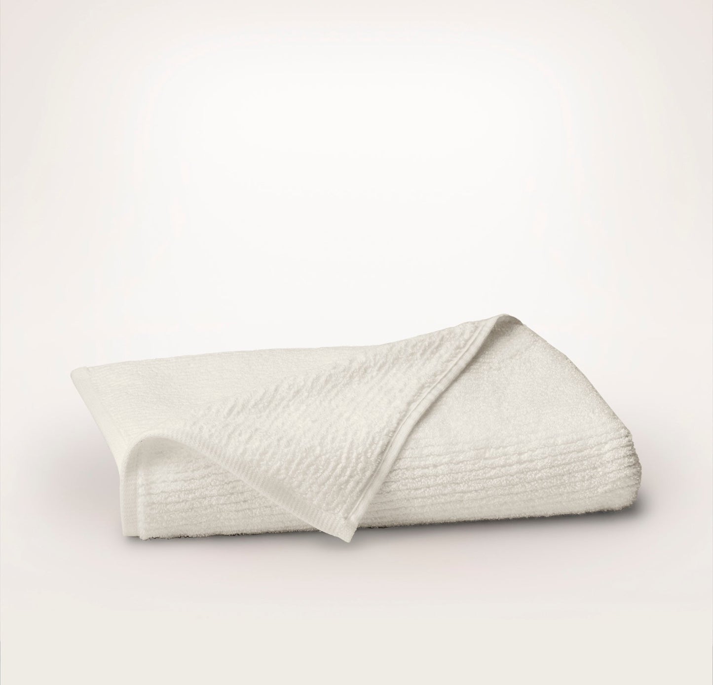Turkish Ribbed Bath Towel - Cream