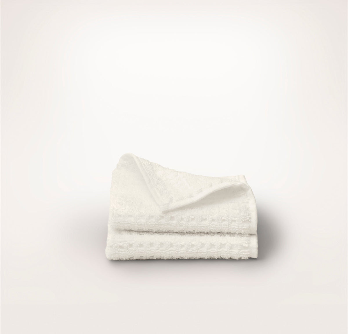 Turkish Waffle Washcloths (Pair) - Cream