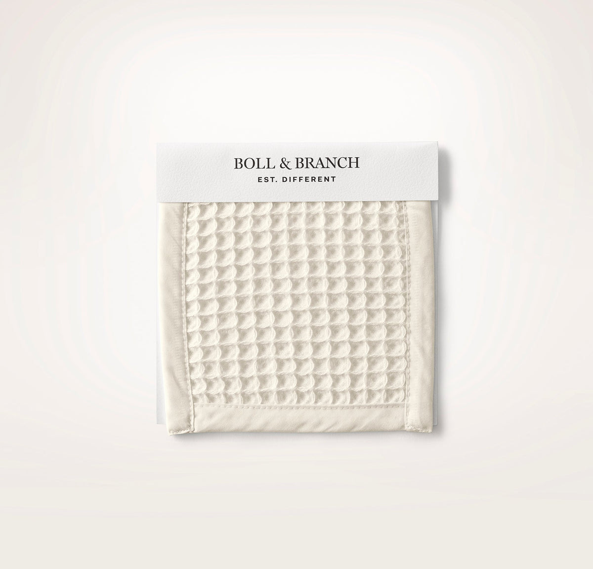 Waffle Fabric Swatch - Cream
