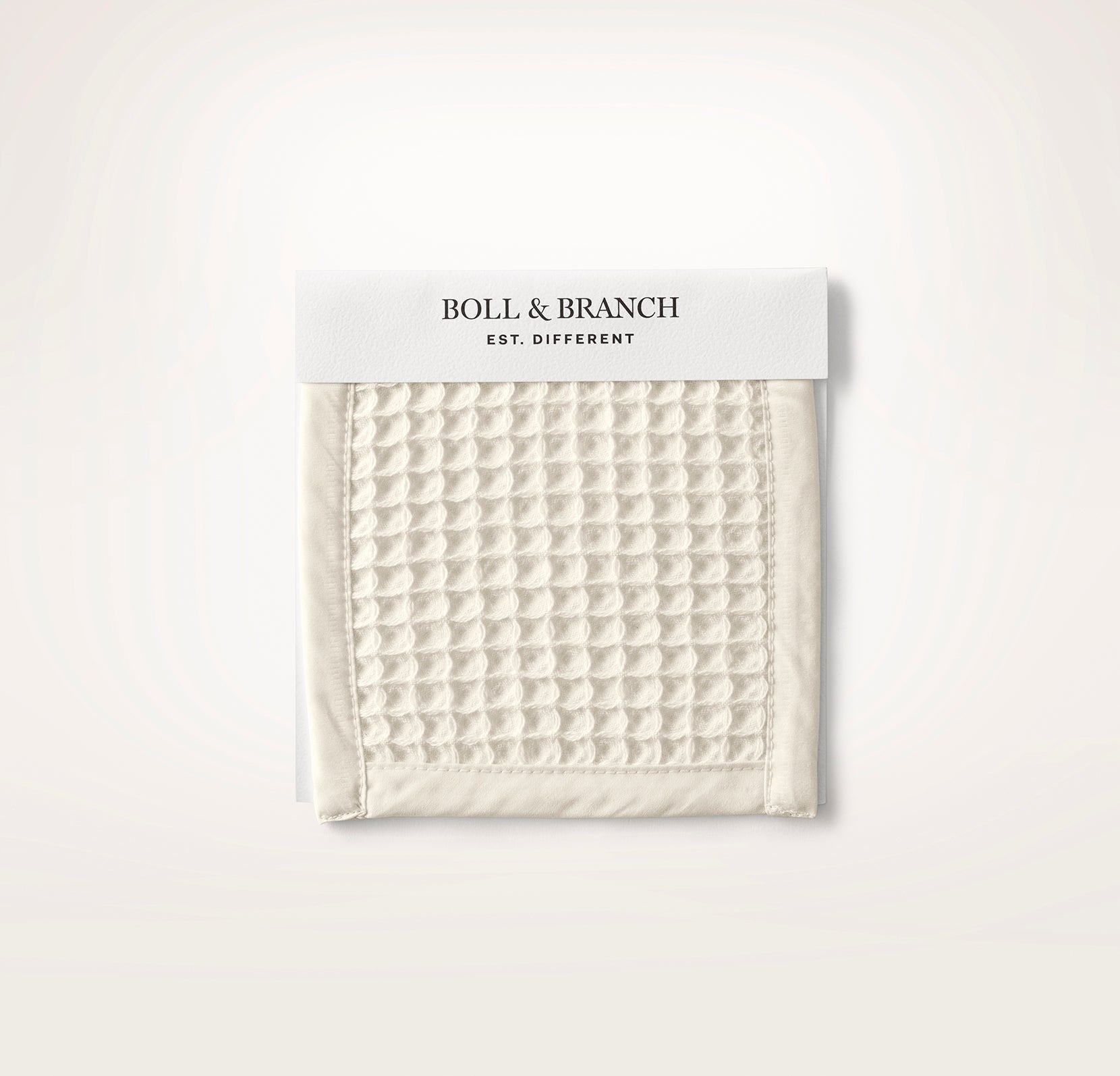 Waffle Fabric Swatch - Cream