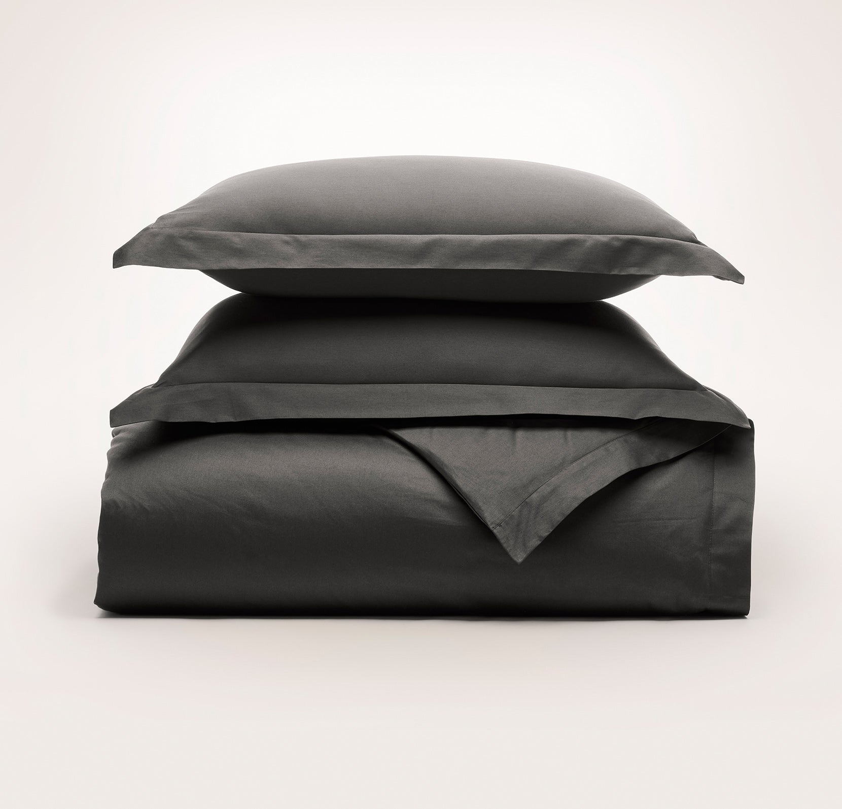 Percale Hemmed Duvet Set