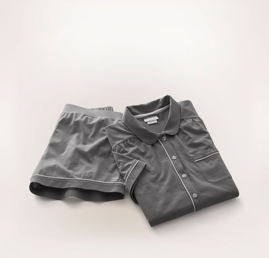 Soft Knit Short Sleeve & Shorts Pajama Set