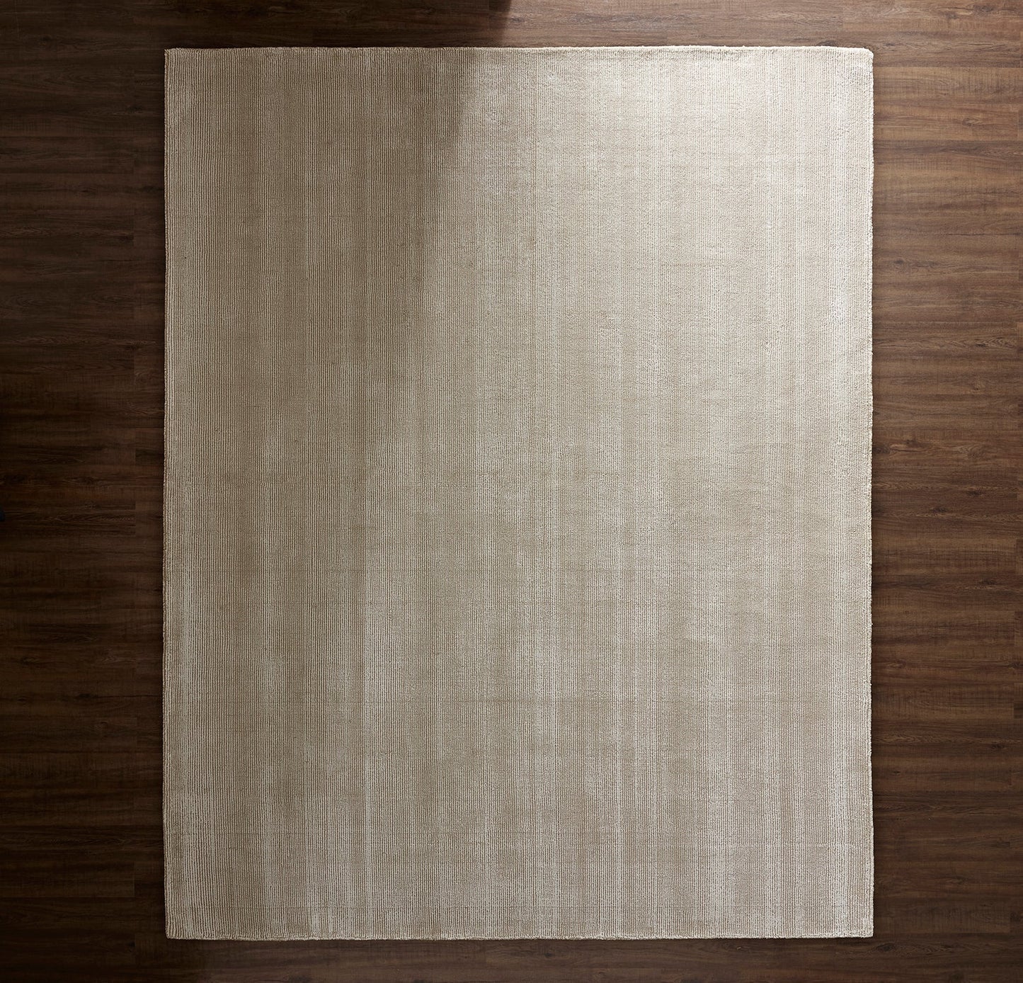 Two-Tone Ribbed Rug
