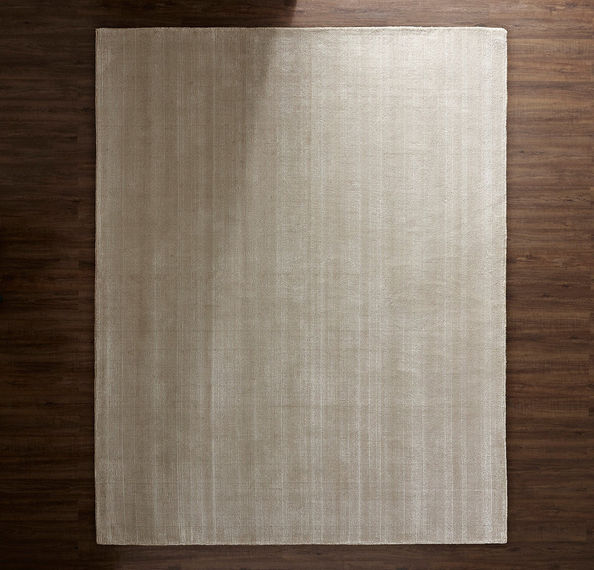Two-Tone Ribbed Rug