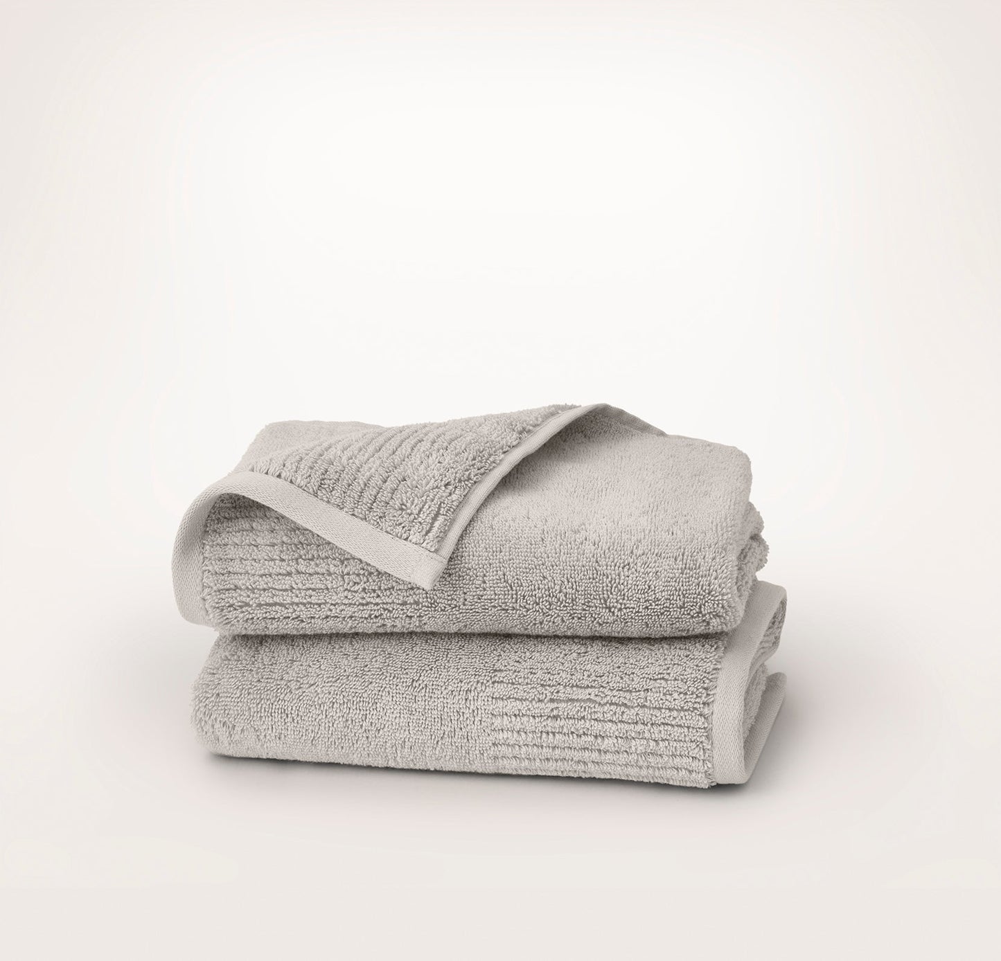Turkish Ultra Plush Hand Towels (Pair) - Pewter