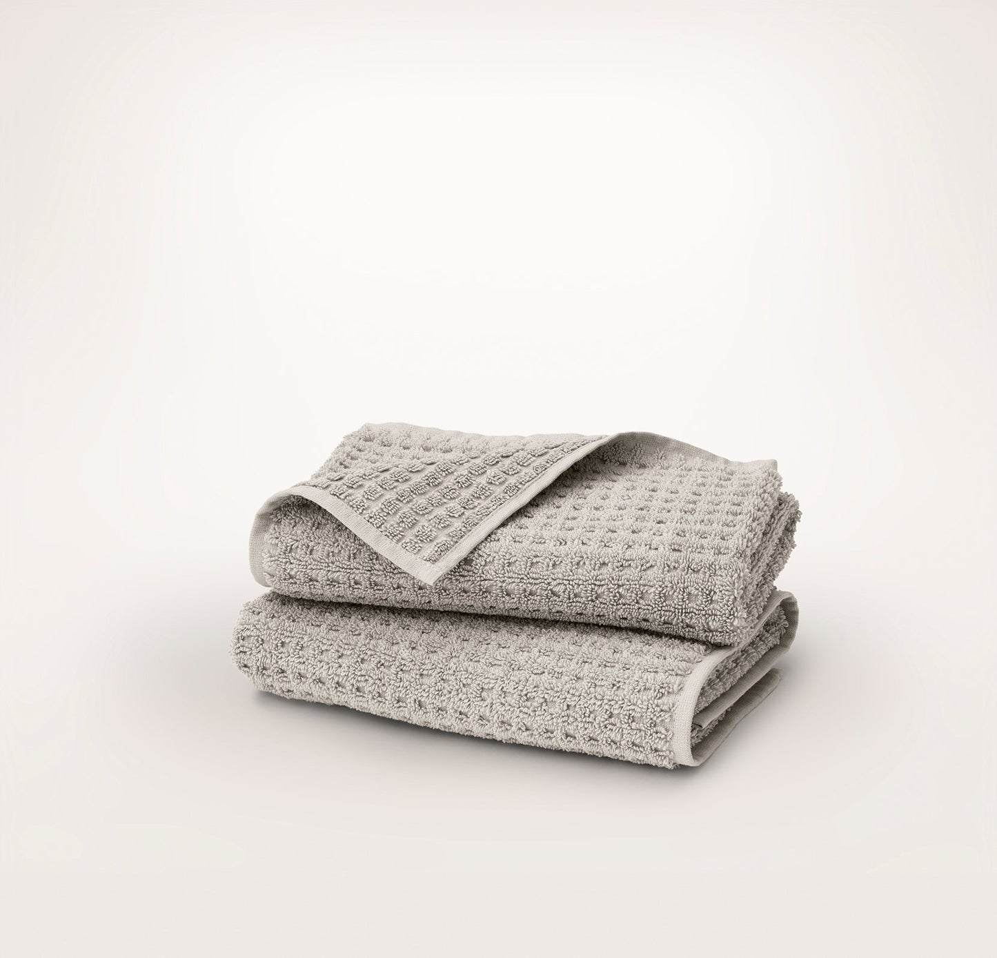 Turkish Waffle Hand Towels (Pair) - Pewter