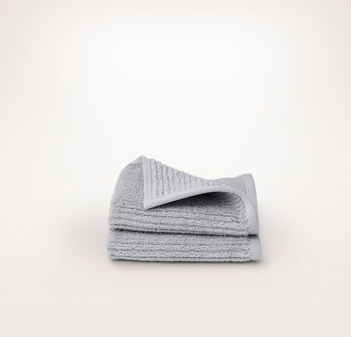 Turkish Ribbed Washcloths (Pair) - Shore