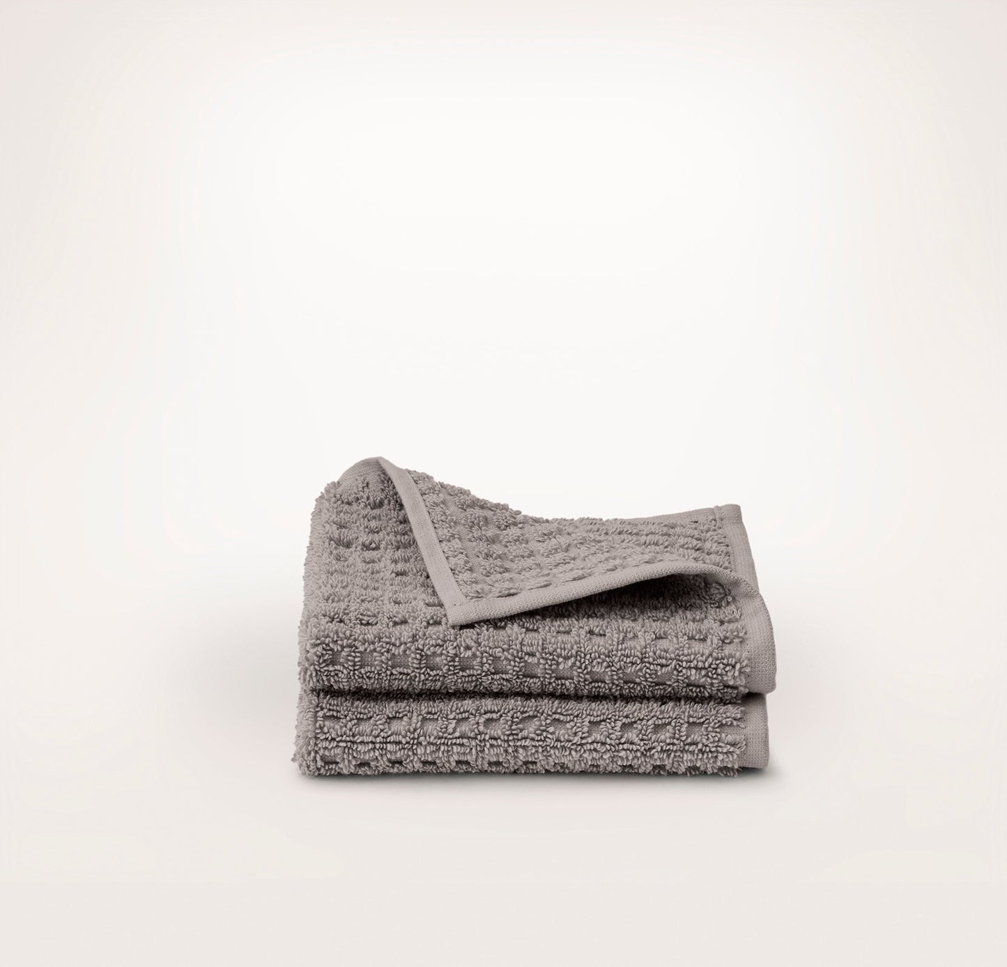 Turkish Waffle Washcloths (Pair) - Stone