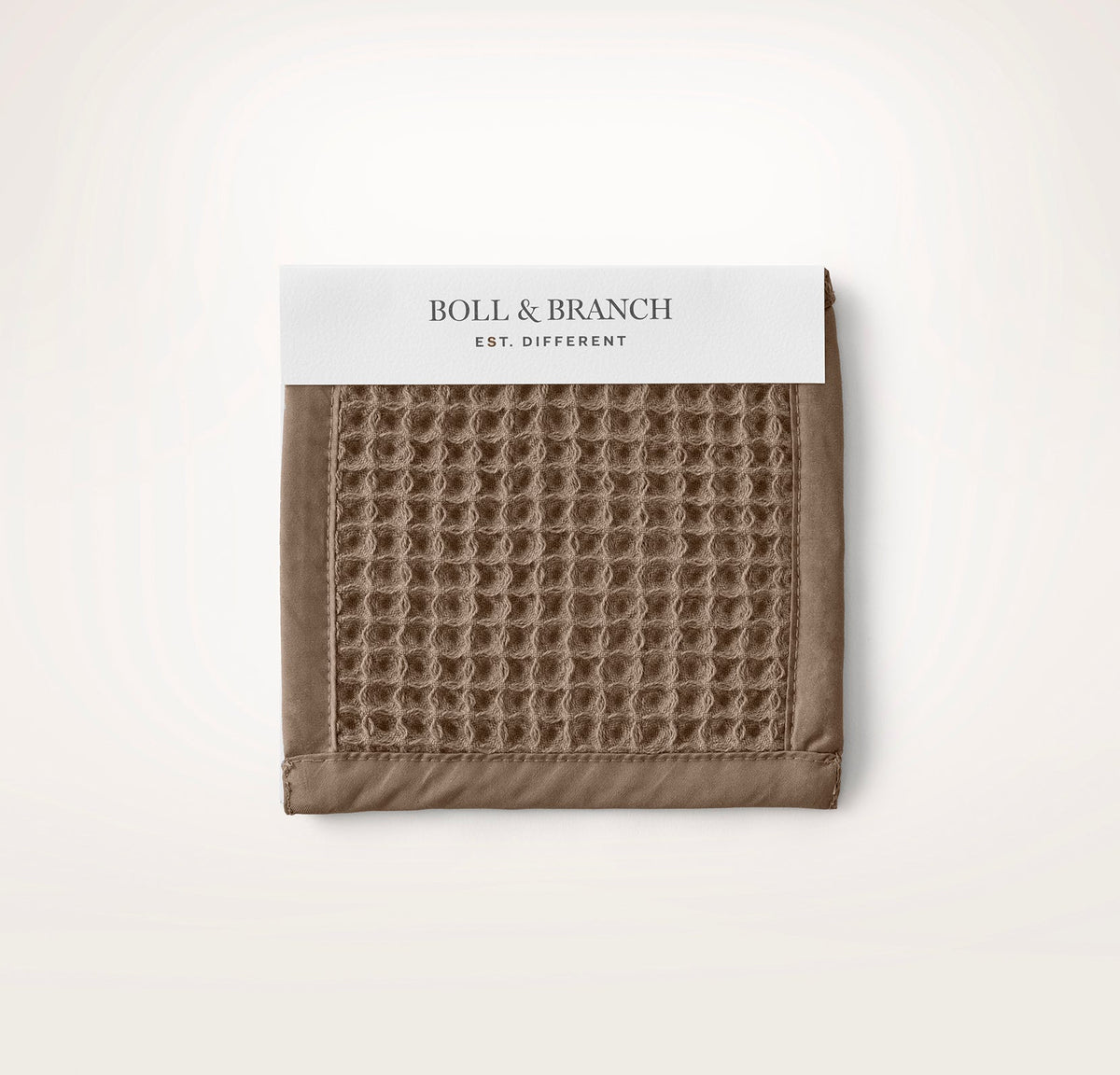 Waffle Fabric Swatch - Walnut