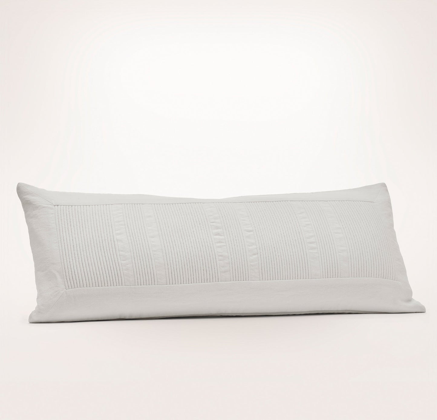 Fluted Pillow Cover - White