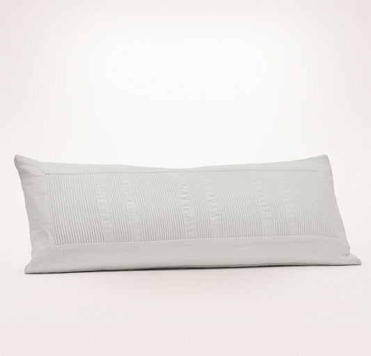 Fluted Pillow Cover - White