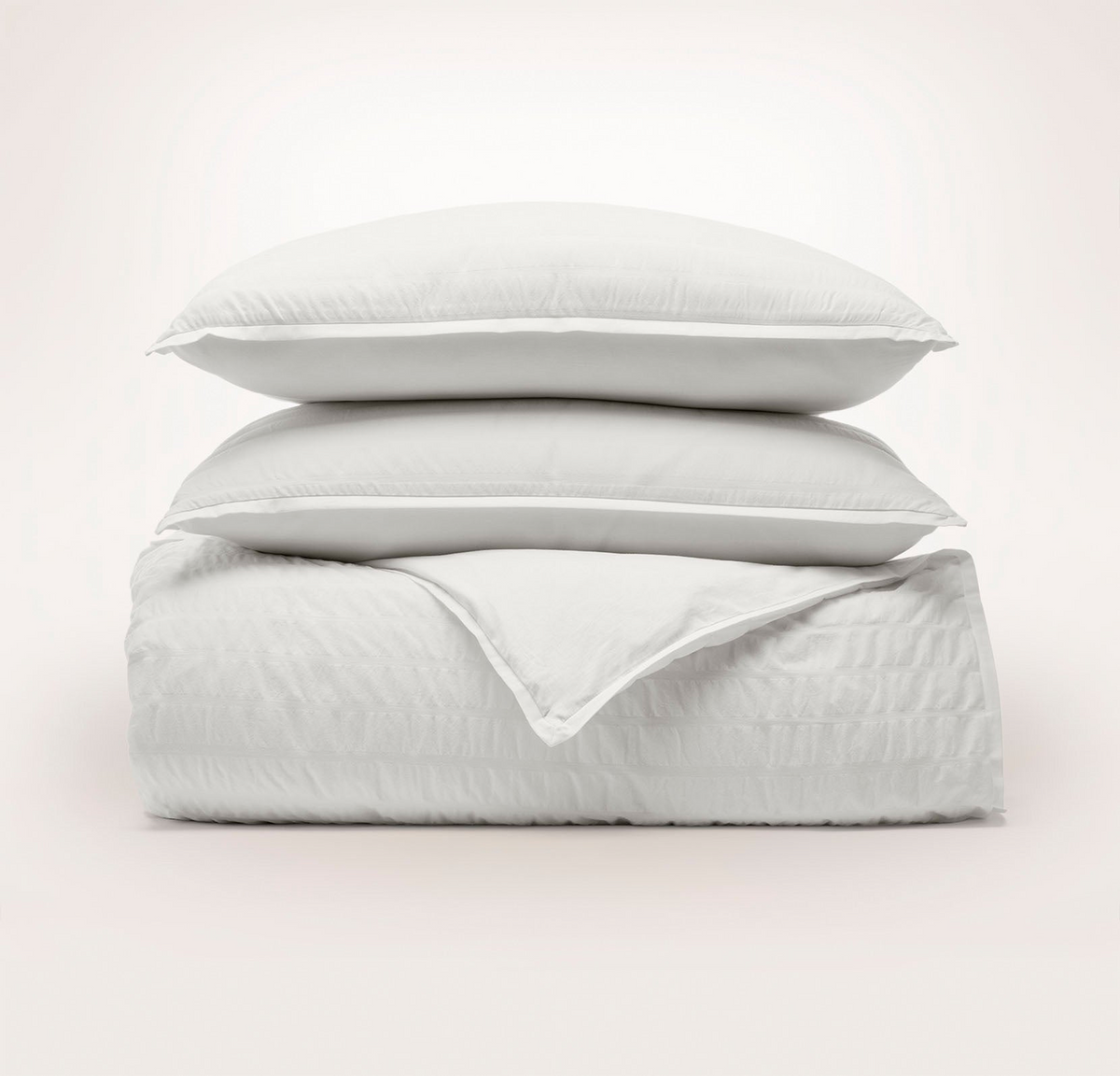 Relaxed Seersucker Duvet Set