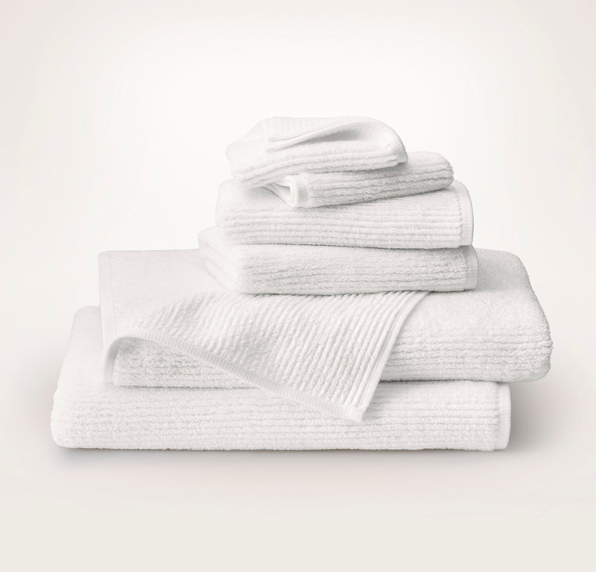 Turkish Ribbed Bath Sheet Set