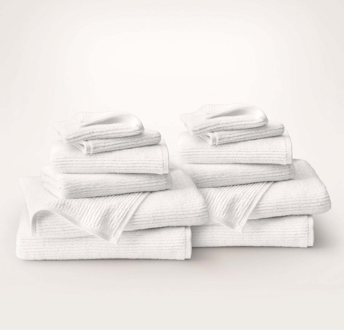 Complete Turkish Ribbed Bath Sheet Bundle