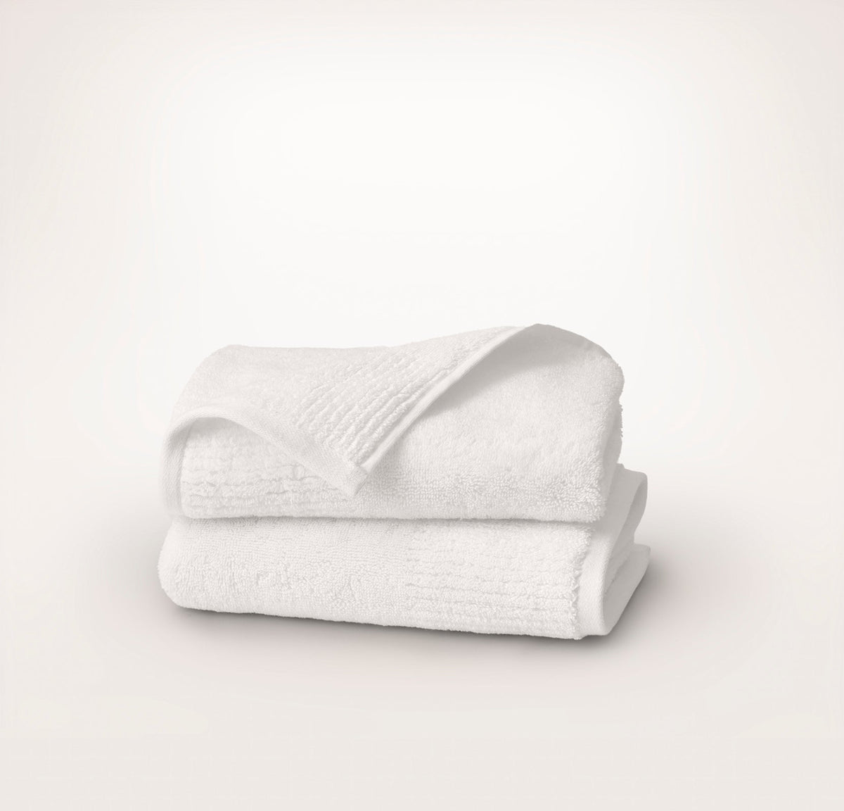 Turkish Ultra Plush Hand Towels (Pair) - White