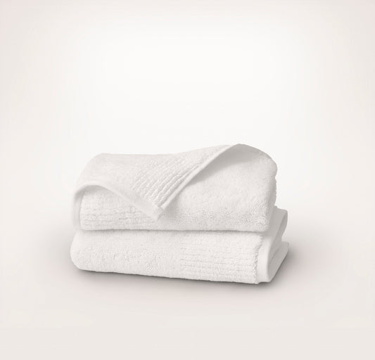 Turkish Ultra Plush Hand Towels (Pair) - White