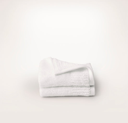 Turkish Ultra Plush Washcloths (Pair) - White