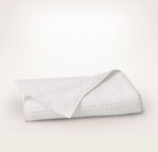 Turkish Waffle Bath Towel - White