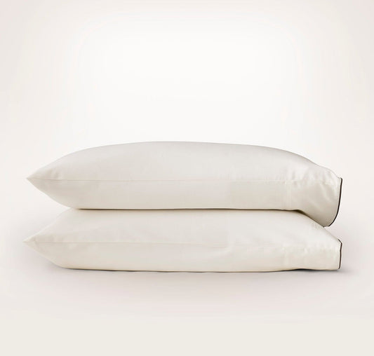 Percale Embellished Pillowcase Set