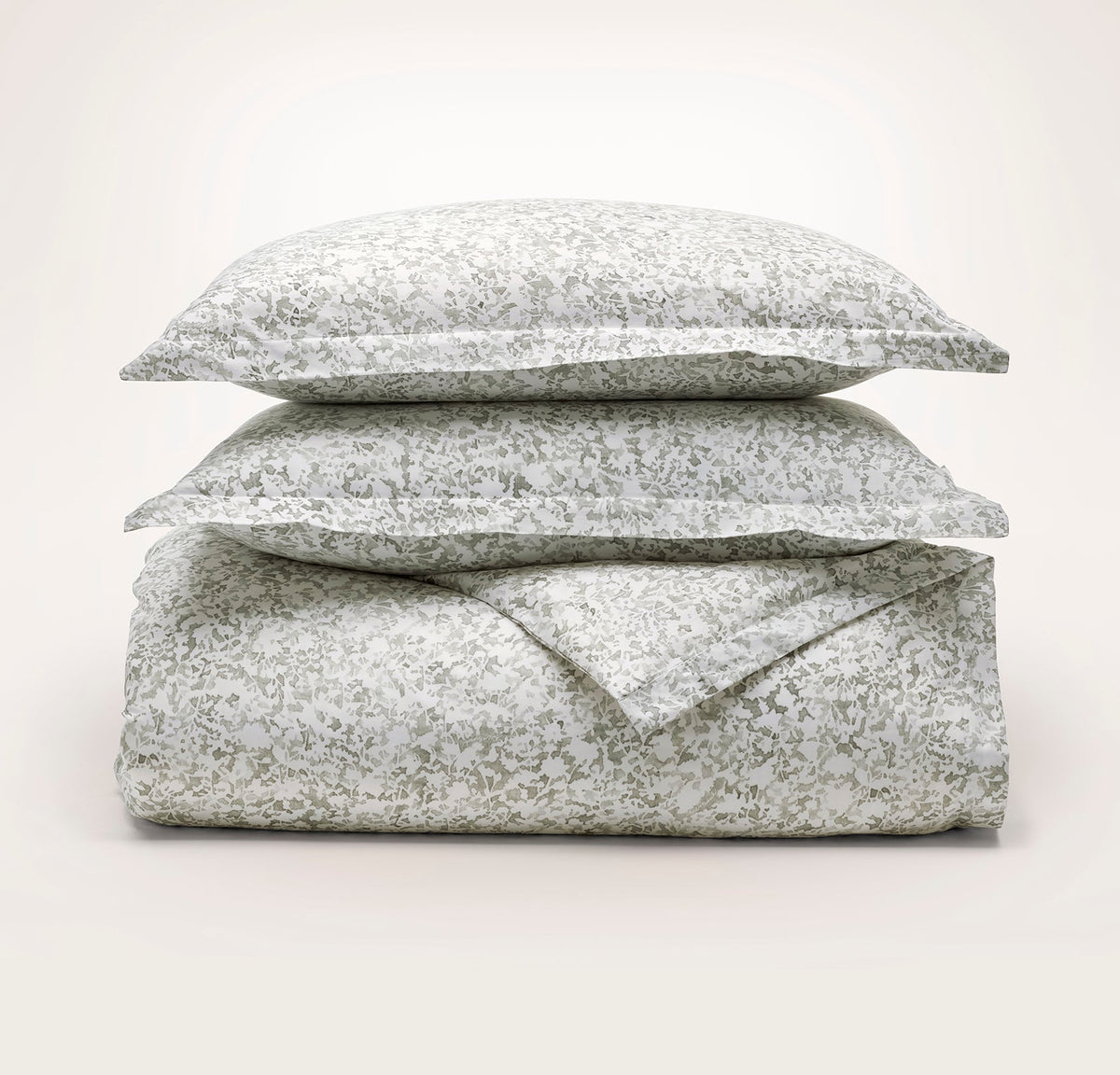 Percale Hemmed Duvet Set