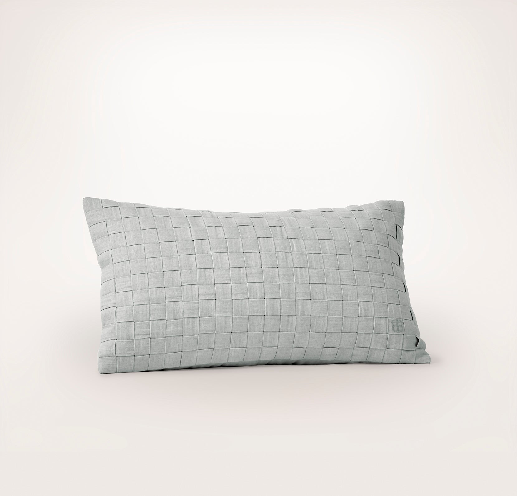 Linen Woven Icon Pillow Cover - Melange Shore