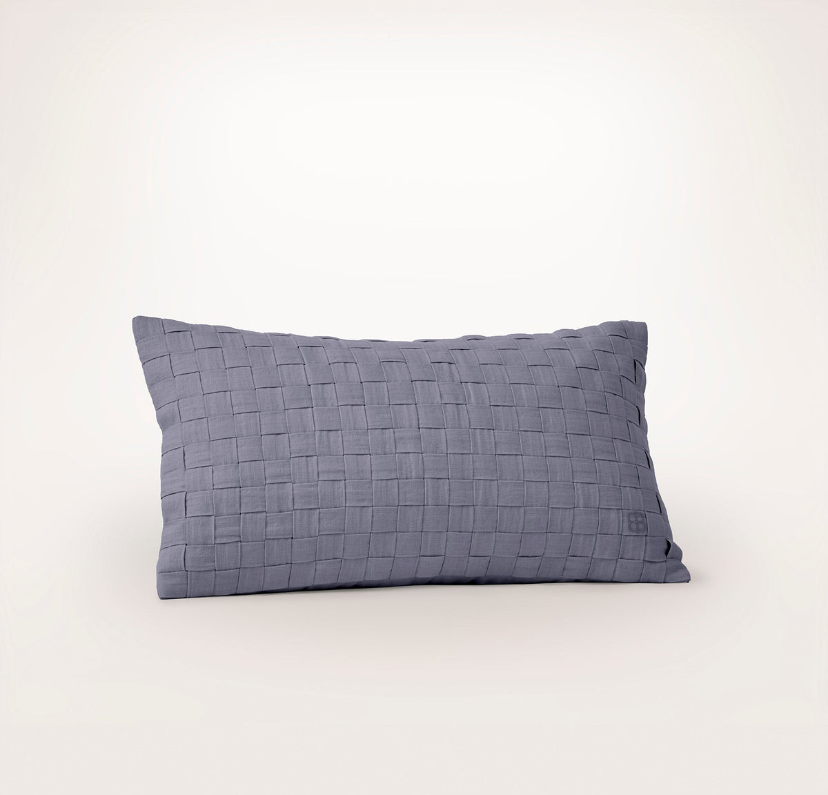 Linen Woven Icon Pillow Cover - Melange Bay