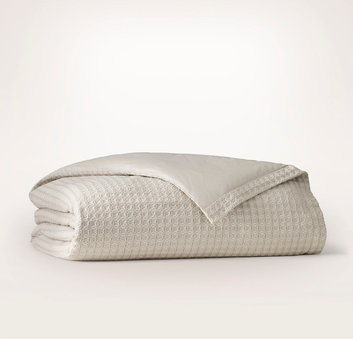 Mosaic Waffle Duvet Cover