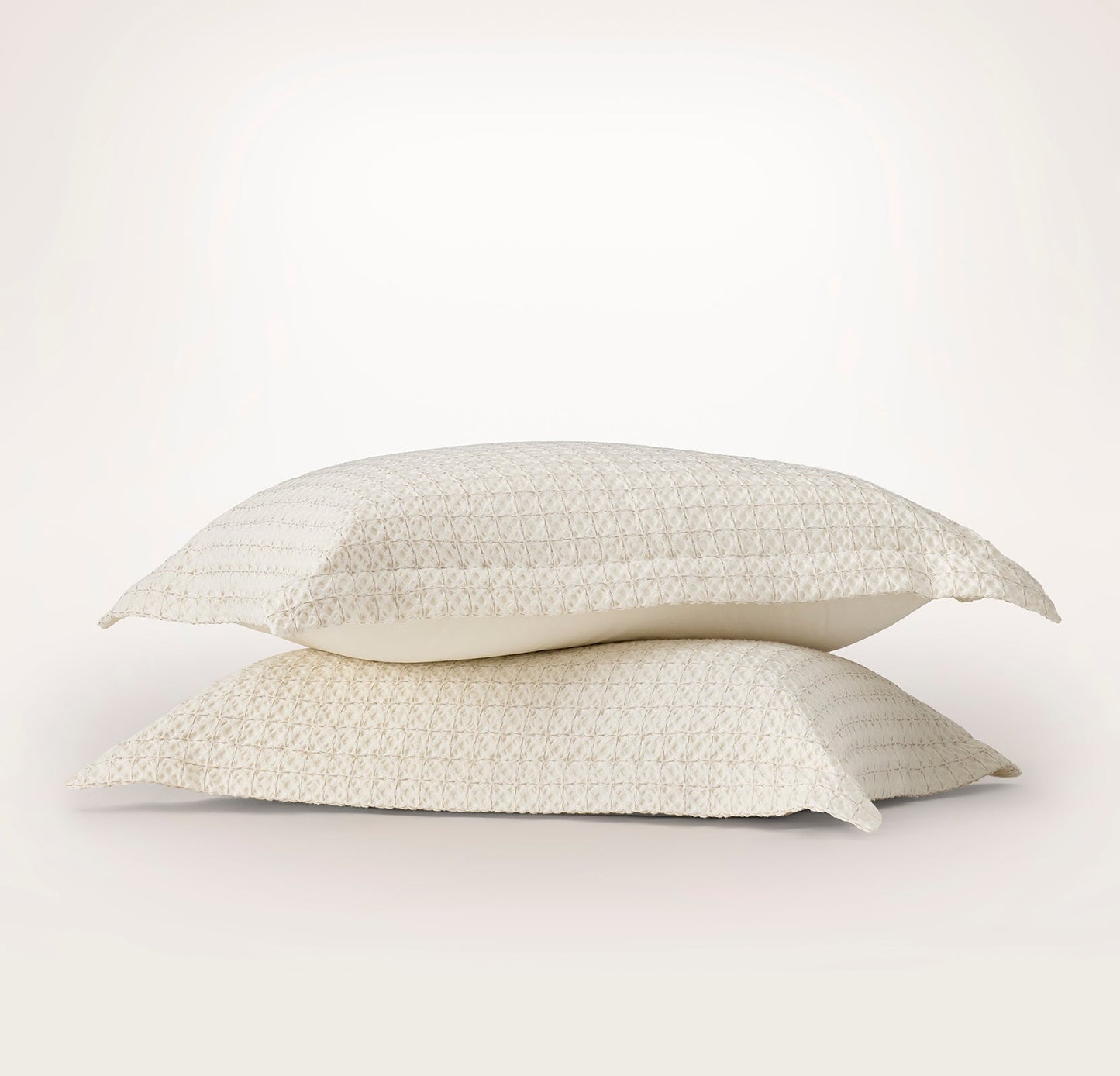 Mosaic Waffle Duvet Sham Set